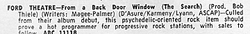 Ford Theatre in Billboard 1968