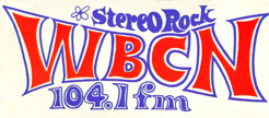 WBCN bumper sticker