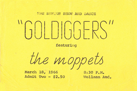 Moppets Ticket Stub
