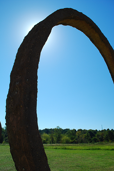 Sculpture via stonehedge
